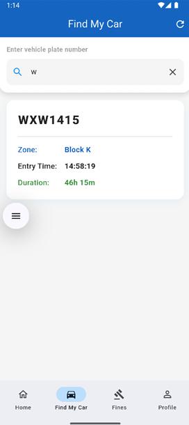 Find My Car Feature