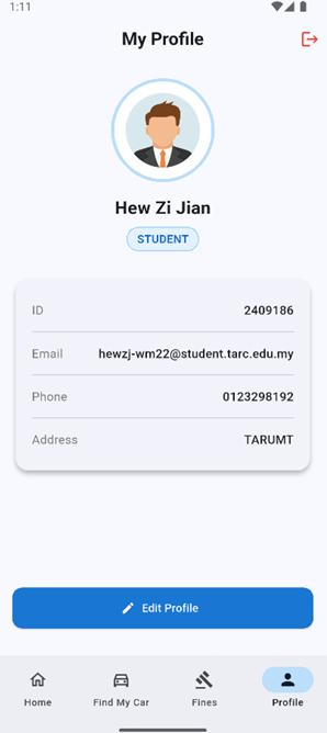 Profile Page