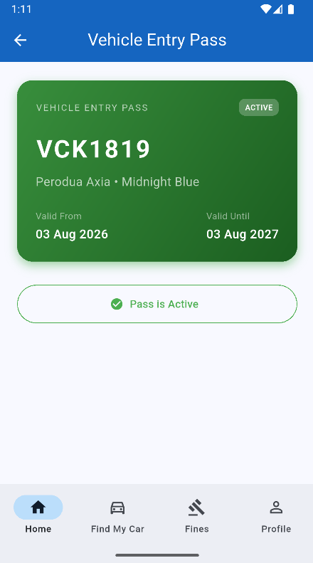 VEP Active Page