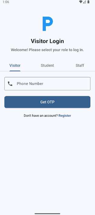 Visitor Login